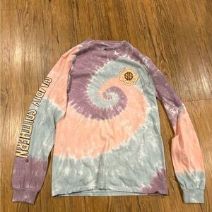 Simply Southern Lavender Tie-Dye Tee